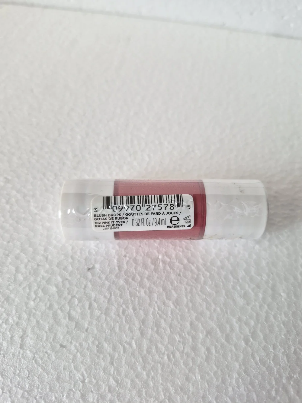 Revlon Glimmer Blush Drops Cream Blush Stick Duo Pink Peach OS
